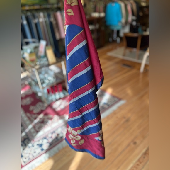 Vintage Silk Christian Dior Scarf, as is - Picture 3 of 5